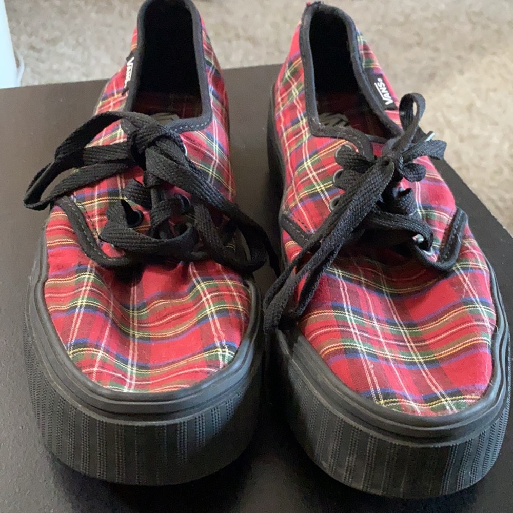 Plaid Vans - Picture 4 of 5